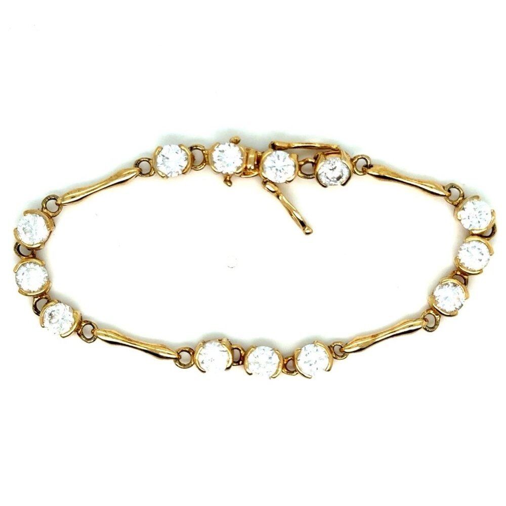 Station Zircon Bracelet